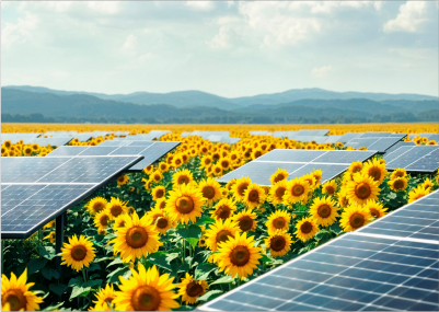 Utility-Scale Solar Power Plant